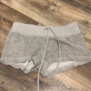 Hard tail shorts terry short gray